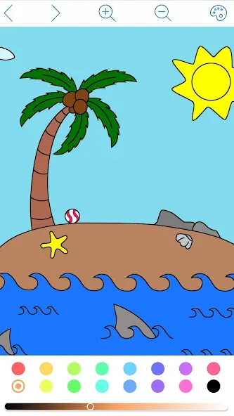 My Coloring Book  [МОД Menu] Screenshot 3