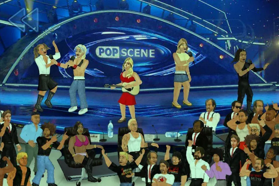 Popscene (Попсцена)  [МОД Меню] Screenshot 1