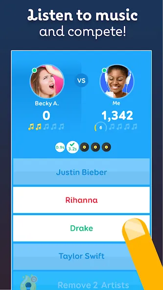 SongPop Classic: Music Trivia (СонгПоп Классик)  [МОД Много монет] Screenshot 3
