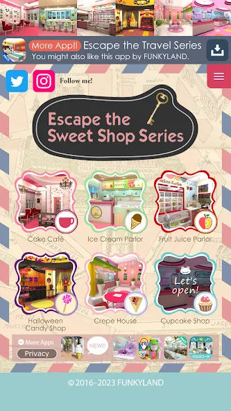 Escape the Sweet Shop Series (Эксперименты в кондитерской серии)  [МОД Бесконечные деньги] Screenshot 1