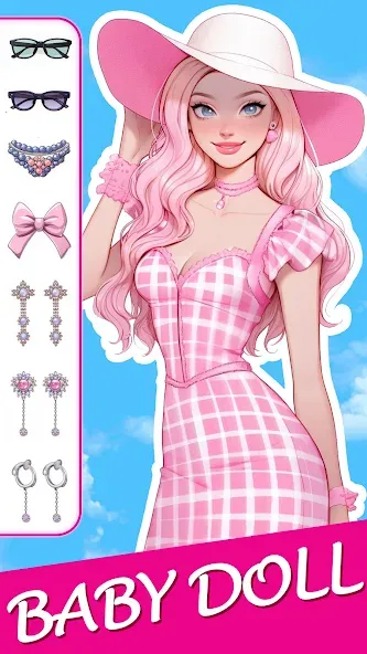 Doll Makeover: dress up games (Долл Мейковер)  [МОД Много денег] Screenshot 2