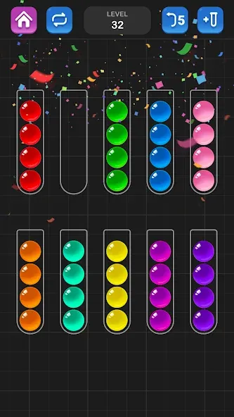 Ball Sort Puzzle - Color Game  [МОД Mega Pack] Screenshot 5