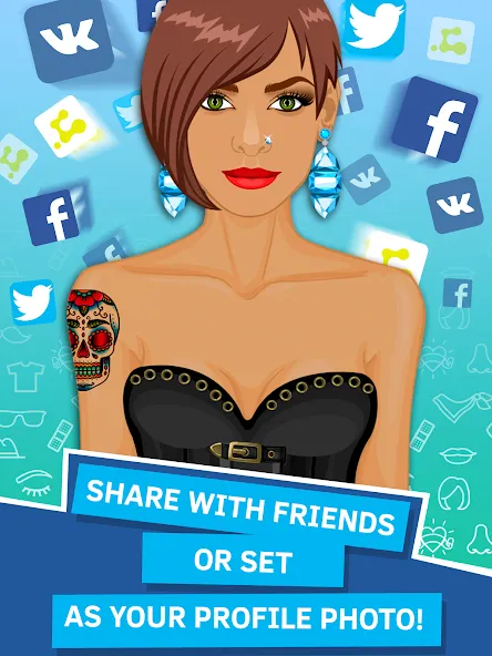 Avatar Creator App (Аватар Создатель)  [МОД Много монет] Screenshot 5