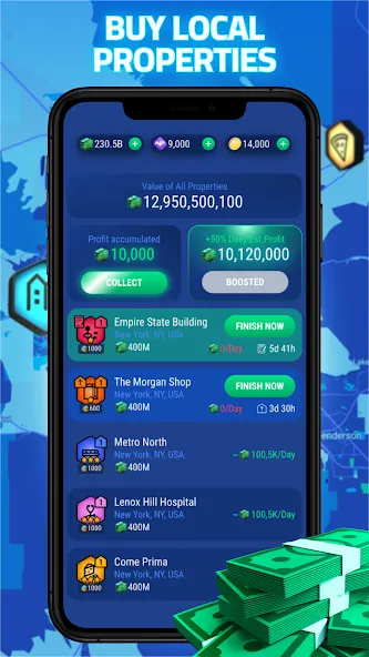 Landlord Go - Real Estate Game (Лэндлорд ГО)  [МОД Unlimited Money] Screenshot 4