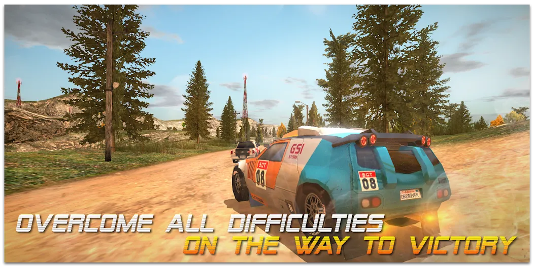 Xtreme Rally Driver HD (Экстримальный Ралли Пилот )  [МОД Mega Pack] Screenshot 3