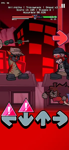 Antipathy Hank Madness Battle (ФНФ Антипатия Хенк 1 Мод)  [МОД Unlimited Money] Screenshot 1