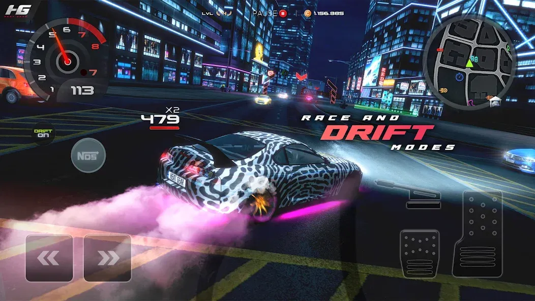 Heat Gear - Race & Drift World (Хит Гир)  [МОД Меню] Screenshot 3