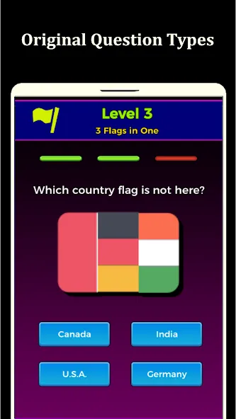 World Flags Quiz Game (Ворлд Флагс Квиз Гейм)  [МОД Menu] Screenshot 1