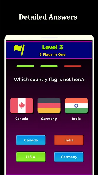 World Flags Quiz Game (Ворлд Флагс Квиз Гейм)  [МОД Menu] Screenshot 2