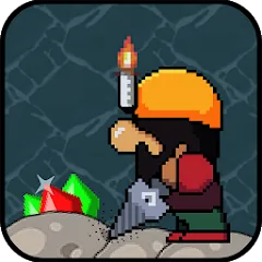 Скачать взлом Dan the Dungeon Digger (Дэн Данжн Диггер)  [МОД Mega Pack] - последняя версия apk на Андроид