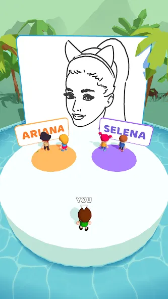 Guess The Drawing (Гес Дэ Дроинг)  [МОД Бесконечные монеты] Screenshot 1