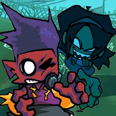 Скачать взлом Sunday Night Music Battle (Музыкальное сражение)  [МОД Меню] - стабильная версия apk на Андроид