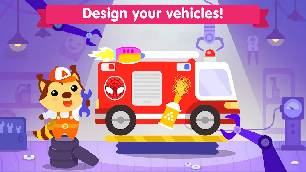 Car games for kids & toddler  [МОД Много денег] Screenshot 2