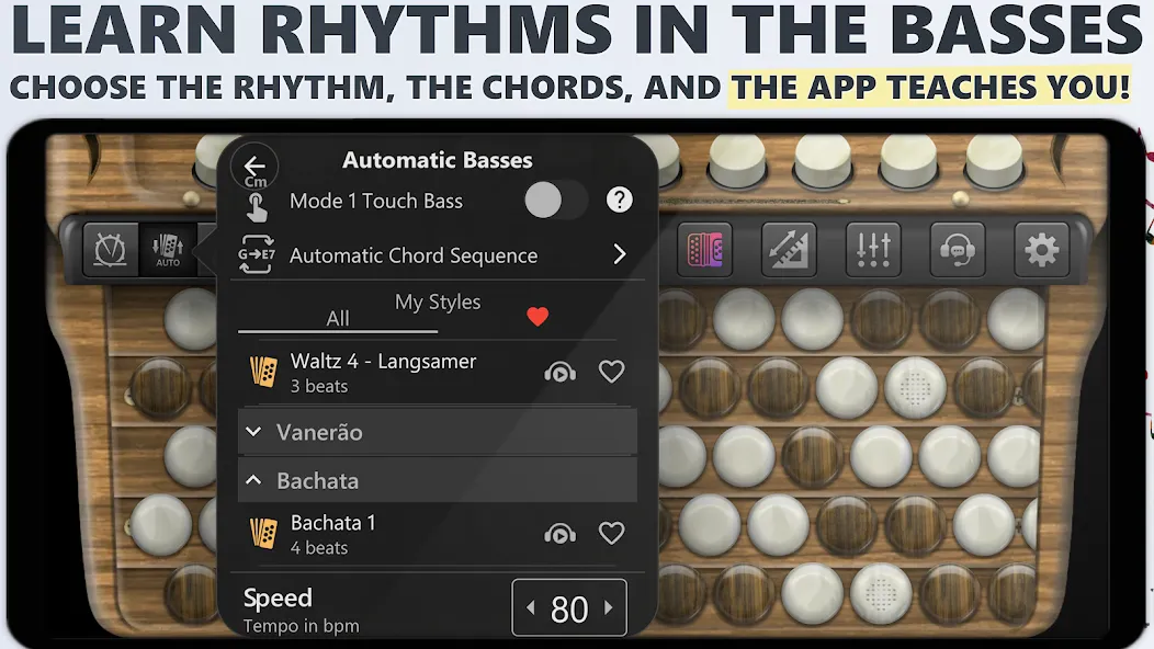 Accordion Chromatic Button (Аккордеон с хроматическими кнопками)  [МОД Unlocked] Screenshot 4