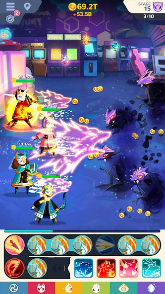 Masketeers : Idle Has Fallen  [МОД Все открыто] Screenshot 1