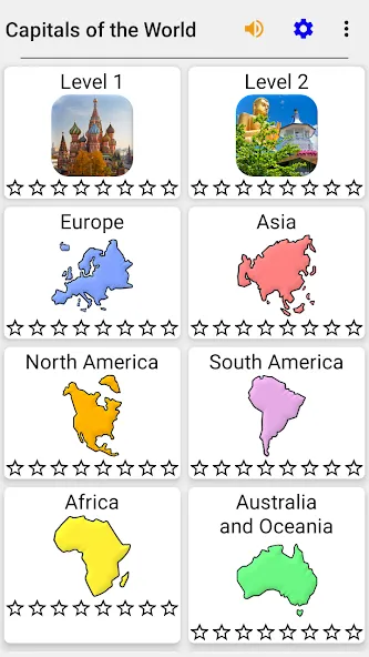 Capitals of the World - Quiz  [МОД Unlimited Money] Screenshot 3