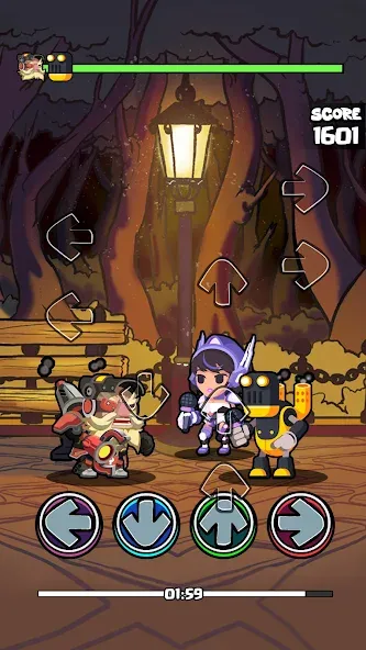 Beat Fight:Full Mod Battle (Бит Файт)  [МОД Много денег] Screenshot 3