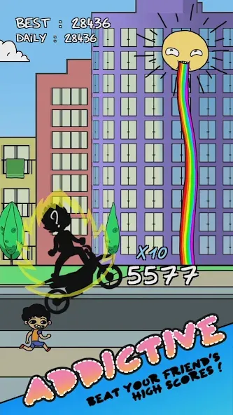 Summer Wheelie (Саммер Уили)  [МОД Много монет] Screenshot 1
