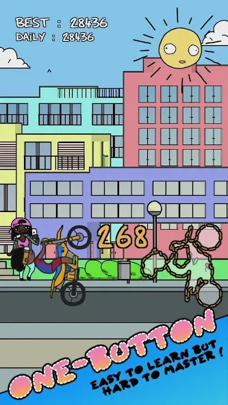 Summer Wheelie (Саммер Уили)  [МОД Много монет] Screenshot 4