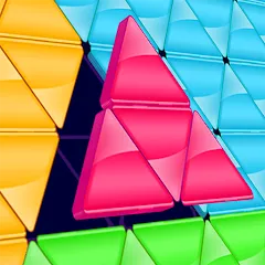 Взломанная Block! Triangle Puzzle:Tangram  [МОД Unlimited Money] - стабильная версия apk на Андроид
