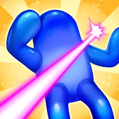 Скачать взлом Blob Shooter 3D — Assassin Hit  [МОД Mega Pack] - полная версия apk на Андроид