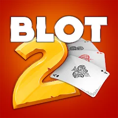 Взлом Blot 2 - Classic Belote (Блот 2)  [МОД Много монет] - полная версия apk на Андроид