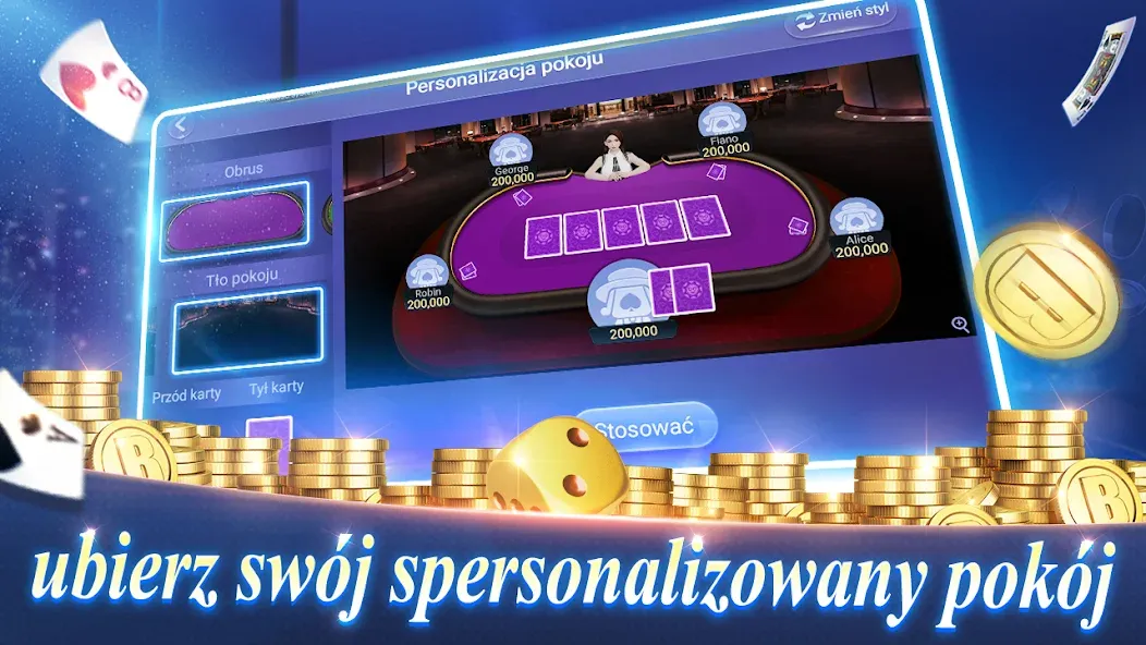 Texas Poker Polski  (Boyaa) (Техасский Покер Польский)  [МОД Unlocked] Screenshot 2