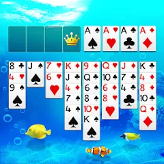 Взломанная FreeCell Solitaire  [МОД Бесконечные монеты] - полная версия apk на Андроид