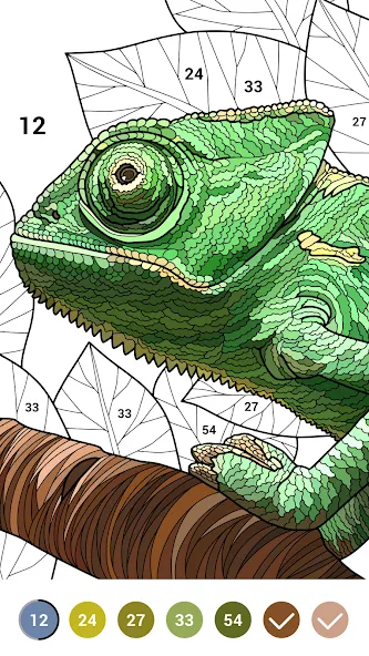 Casual Color - Color by Number  [МОД Бесконечные деньги] Screenshot 2