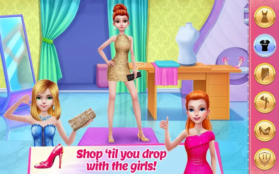 Girl Squad - BFF in Style  [МОД Mega Pack] Screenshot 1