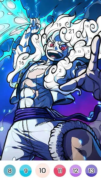 Color Fan - Color By Number (Цветной веер)  [МОД Много денег] Screenshot 3