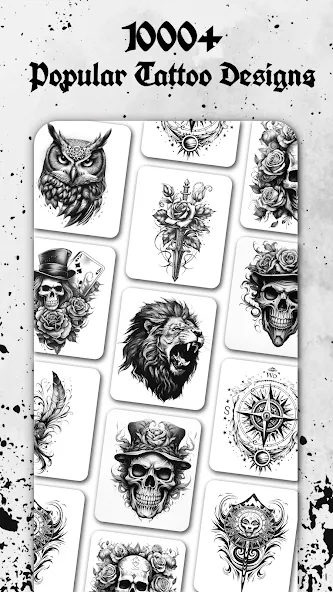 Tattoo Coloring games  [МОД Mega Pack] Screenshot 2