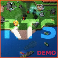Взломанная Rusted Warfare - Demo (Растущая война)  [МОД Бесконечные деньги] - полная версия apk на Андроид