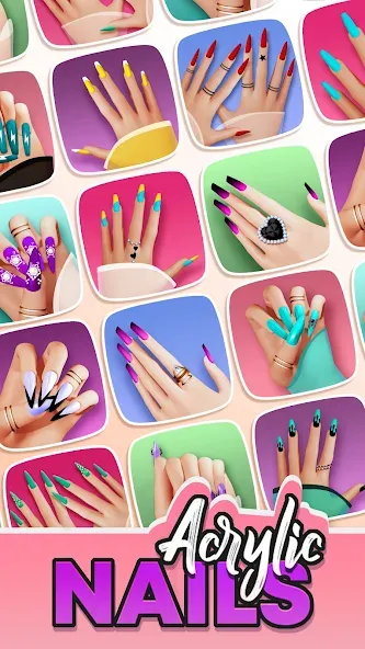 Acrylic Nails!  [МОД Все открыто] Screenshot 1