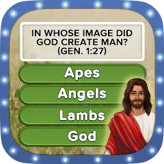 Взломанная Daily Bible Trivia Bible Games (Ежедневные викторины Библии библейские игры)  [МОД Много денег] - стабильная версия apk на Андроид