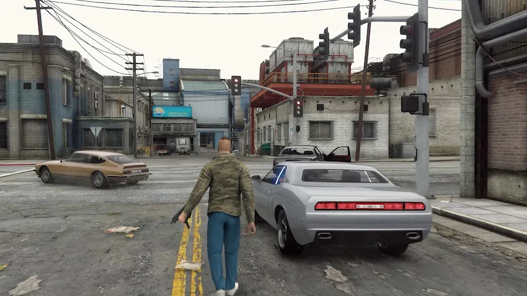 City Gangstar Mafia Wars Games  [МОД Mega Pack] Screenshot 5