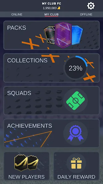 DEVCRO 23 - Draft, Packs! (ДЕВКРО ФУТ 23)  [МОД Бесконечные деньги] Screenshot 1