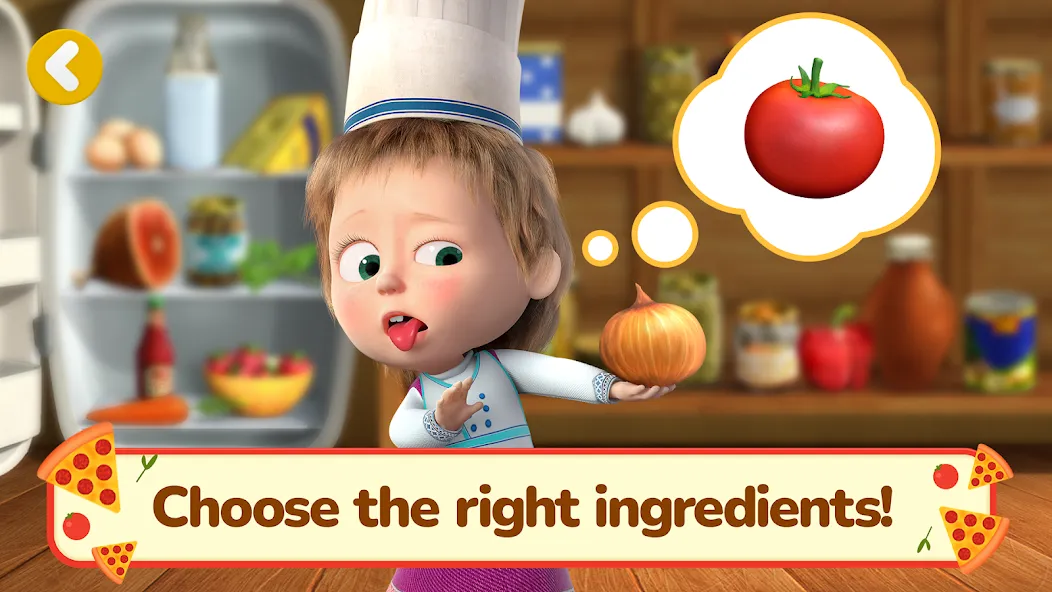 Masha and the Bear Pizza Maker  [МОД Unlocked] Screenshot 2
