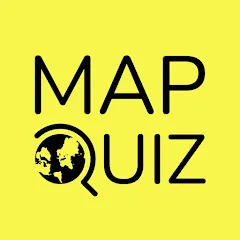 Скачать взломанную Map Quiz World Geography (Мап Квиз Всемирная География)  [МОД Unlocked] - последняя версия apk на Андроид