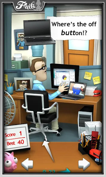 Office Jerk (Офисный задира)  [МОД Menu] Screenshot 1
