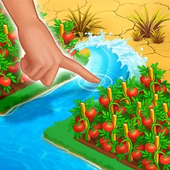 Взломанная Farm Town - Family Farming Day (Фарм Таун)  [МОД Unlimited Money] - последняя версия apk на Андроид