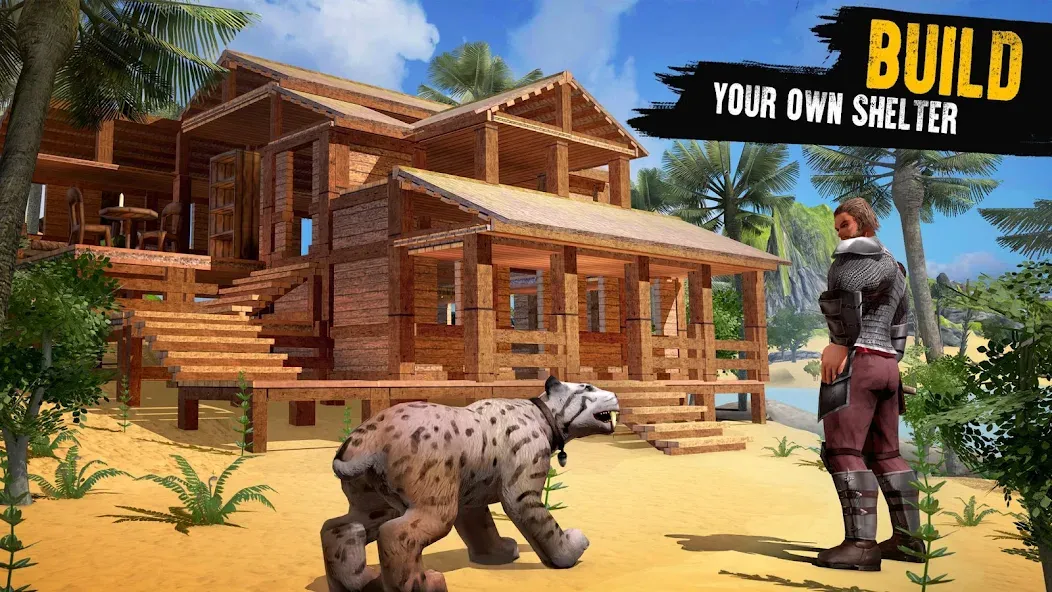 Jurassic Survival Island (Джурастик Сурвайвал Айленд)  [МОД Mega Pack] Screenshot 3
