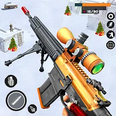 Взлом Banduk Game - Sniper Gun Games (Снайперская Война 3D)  [МОД Unlimited Money] - последняя версия apk на Андроид