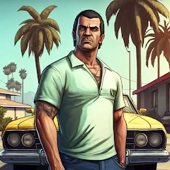 Скачать взломанную Crazy Miami Online (Крейзи Майами Онлайн)  [МОД Mega Pack] - полная версия apk на Андроид