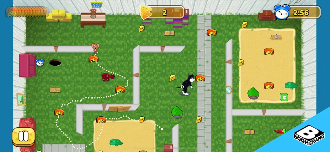 Tom & Jerry: Mouse Maze  [МОД Меню] Screenshot 2