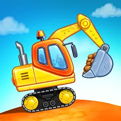 Скачать взлом Kids truck games Build a house  [МОД Бесконечные деньги] - полная версия apk на Андроид