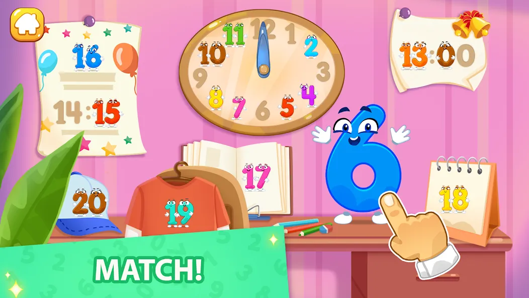 Numbers for kid Learn to count  [МОД Много денег] Screenshot 3