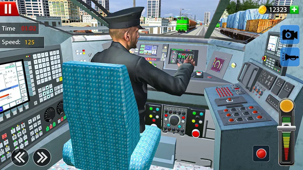 Train Driver Simulator Game  [МОД Бесконечные монеты] Screenshot 2
