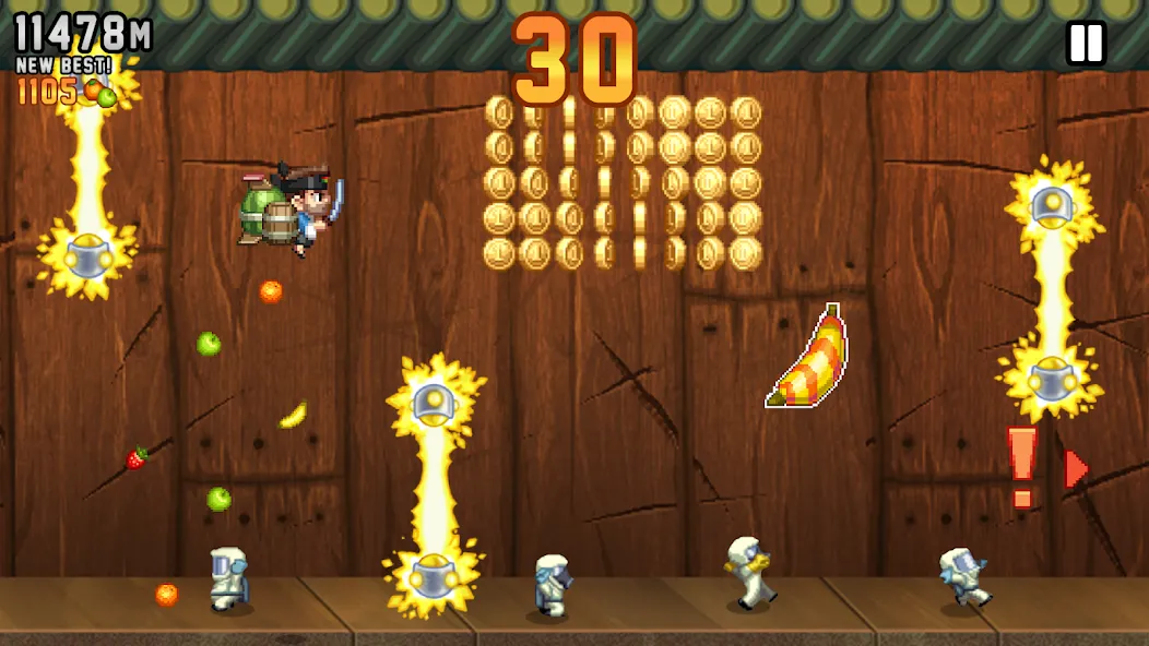 Jetpack Joyride (Джетпак Джойрайд)  [МОД Бесконечные монеты] Screenshot 5