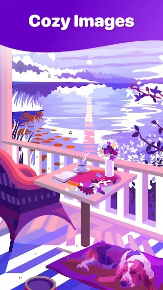 Hey Color Paint by Number Art  [МОД Все открыто] Screenshot 4